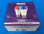 Roku Smart Home Bulb Se (color) 2 Pack. Fixed Price $19.99.