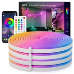 Silfu Neon Rope Lights, Rgb Led Strip 50FT, Multicolor. Fixed Price $45.13.
