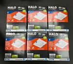 6 Pcs Of Halo Hlb 4 Inch Square Led Ceiling & Shower Ultra Thin Downlight. Fixed Price $59.95.