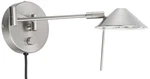 Lite Source Swing Arm Halogen Wall Lamp LS-16350PS Polished Steel New Open Box. Fixed Price $102.00.