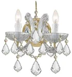 New Crystorama Maria Theresa Wall Sconce, Gold & Crystal Light # 4472-GD-CL-MWP. Fixed Price $79.00.