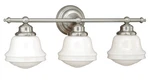 Vaxcel Lighting W0170 Huntley 3 Vanity - Nickel. Fixed Price $188.99.