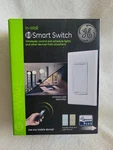 Ge Z-wave Plus Smart Light Switch On/off In-wall White And Almond 14291. Fixed Price $28.00.