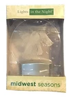 Midwest Season Flashin White Cardinal Led Nightlight Flight Motion. Fixed Price $7.11.