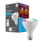 Cync 65-WATT BR30 Led Eq 2700K Color Changing Smart Flood Light Bulb 1-PACK. Fixed Price $12.95.