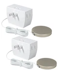 Dewenwils 2 Pack Touch Dimmer Switch, Plug And Play Lamp Control White. Fixed Price $31.55.