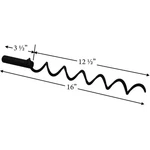 Quadra-fire Classic Bay Feed Spring Assembly: SRV7027-024-AMP. Fixed Price $49.95.