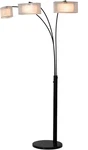 Nova Amarillo 3-LIGHT Arc Floor Lamp In Matte Black Stylish & Modern Design. Fixed Price $881.99.
