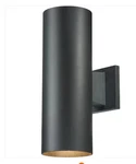 Volume Lighting V9645-5 2-LIGHT Black Led Outdoor Wall Sconce (L4). Fixed Price $50.00.