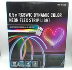 Ecosmart 6.5 Ft. Rgbwic Color Changing Dimmable Plugin Led Neon Flex Strip Light. Fixed Price $19.88.