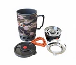 Camping Jet Burner 1000W 750ML Portable Gas Powered Stove Top Cooking System. Fixed Price $42.99.