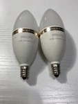 Philips Wiz Connected Full Wi-fi Led E12 Candle Bulbs 2-PACK Multicolor. Fixed Price $15.99.