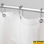 Organic Cotton Shower Curtain Eco-friendly Light Filtering Quick Dry Home Decor. Fixed Price $78.13.