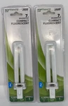 Feit Electric BPPL7 Soft White Watt Compact Cfl Bulb 5.31 In. Lot 2. Fixed Price $8.97.