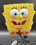 Early 2000S Spongebob Squarepants Eva Lamp Light - "running Bob" Nickelodeon Fun. Fixed Price $16.95.