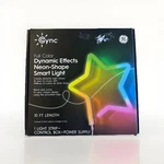 Brand New Ge Cync Full Color Dynamic Effects Neon Shape Smart Light 10FT Length. Fixed Price $29.00.