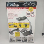 Rite Lite Wireless Led Task Light Battery Operated Black LPL616XL Open Box. Fixed Price $17.99.