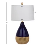 Safavieh Kingship Glass Table Lamp, Reduced Price 2172777246 LIT4502A-SET2. Fixed Price $103.00.