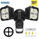 Sansi 3400LM Led Motion Sensor Security Light 30W Outdoor Wall Lamp Waterproof. Fixed Price $25.99.