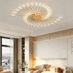 Hollow Fireworks Design Led Chandelier Luxury Indoor Home Ceiling Lamp. Fixed Price $134.33.