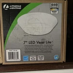 Lithonia Lighting 7" Versi 4000K Cool White 660 Lumens. Fixed Price $40.00.