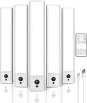 Ezvalo 5-PACK Under Cabinet Lighting, 2400MAH Motion Sensor Light, Led Closet. Fixed Price $55.99.