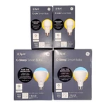 C-life&c-sleep 4-PACK Ge A19 Smart Led Light Bulb Google Assistant/alexa/homekit. Fixed Price $45.00.