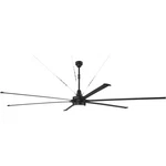 Craftmade PRT144FB6 Prost Inch Flat Black Fan. Fixed Price $1054.00.
