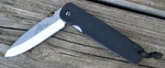 Emerson A-100 Stonewashed Blade G10 Handle Pocket Knife W/steel Flame Wavy Clip. Fixed Price $329.99.