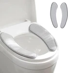 Thick And Warm Toilet Seat Cushion Cover - With Sticky Was. Fixed Price $13.52.