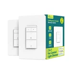Smart Ceiling Fan Control And Dimmer Light Switch 2PACK, Neutral Wire Needed,.... Fixed Price $111.98.