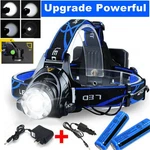 990000LM Led Headlamp Rechargeable Headlight Zoomable Torch Flashlight. Fixed Price $9.59.
