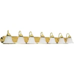 Nuvo Lighting 60/293 Ballerina 7 48"W Bathroom Vanity - Brass. Fixed Price $230.88.