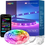 S1 Ai Led For Bedroom - 16.4FT Smart Rgb Strips With Ic And. Fixed Price $41.99.