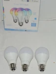 Feit Electric 3 Pack Smart Wifi Bulbs Led 60 Watt Color Changing. Fixed Price $20.99.