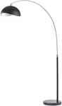 Brushed Nickel Orson Three-light Arc Lamp By Nova Lighting. Fixed Price $1098.99.