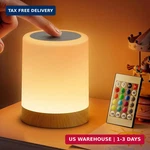 Auxmir Night Light For Kids Baby, Dimmable Touch Lamp Nursery, 13 Colors 5. Fixed Price $20.29.