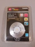Utilitech Brushed Nickel #0366096 2.5" Led Puck Light Expansion Kit Chrome New. Fixed Price $13.95.