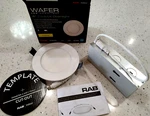 Rab 4" Led Edge-lit Downlight 3000K DLW0006 120V. Fixed Price $20.00.