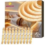 Emitever Cob Strip Tape Lights Warm White 2700K 32.8FT Dc 24V 4800LEDS. Fixed Price $42.99.