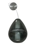 Vintage Lbl Miyu Modern Style Blown Art Glass Wired Pendant Light. Fixed Price $250.00.