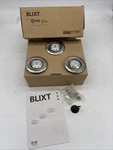 New In Box Ikea Blixt Pack 002.306.14 Brushed Nickel Recessed Lights 35W GU10. Fixed Price $19.99.