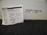Liton Lighting Track # LTF240BK New. Fixed Price $49.99.