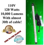 110V Maxx Led Green Underwater Submersible Night Fishing Light Crappie Dock Pier. Fixed Price $84.99.