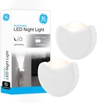 Ge 10202 Half Moon Automatic Led Night Light (2 Pk.), White. Fixed Price $20.99.