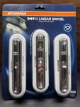 3-PACK Sylvania Led Self Stick On Touch Night Light Battery Dot It Linear Swivel. Fixed Price $29.99.
