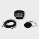 Golight Stryker Halogen Spotlight Permanent Mount- Black- W/accessories Good. Fixed Price $231.99.