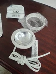 Sea Gull Lighting 9485B-15 Disk Light. White 18W 12V. New. Fixed Price $24.90.