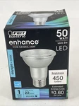Feit Electric Acre Enhance PAR20 E26 (small) Led Bulb Daylight 50 Watt Equivale. Fixed Price $5.00.