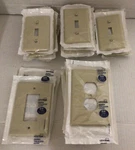 Leviton Wall Plate Lot 19 Toggle Switch *2 Jumbo Dec Duplex Rec. Fixed Price $19.99.